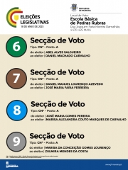 Saiba Onde Votar - Eleições Legislativas 2025