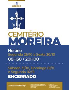 Informação - Cemitério de Moreira